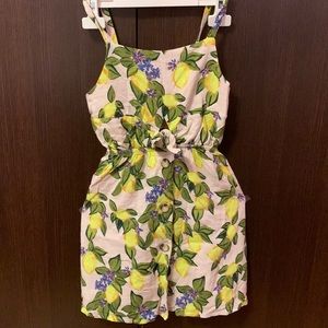 Cute summer lemon dress